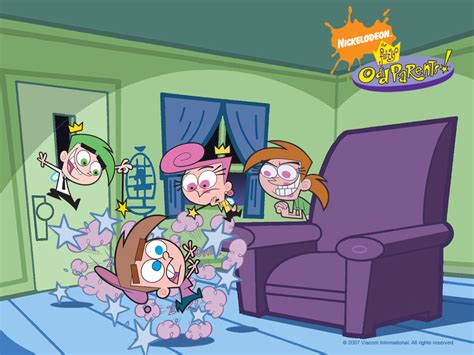 Cosmo Wanda Timmy and Vicky The Fairly OddParents fond décran fanpop Page