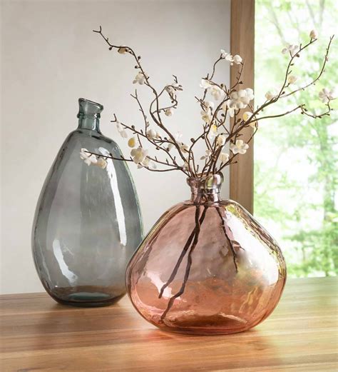 Recycled Glass Balloon Vases Decor Ideas