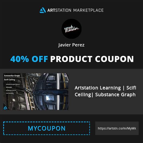 New Marketplace Coupon Features Artstation Magazine