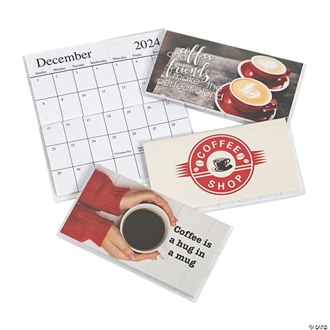 2023 2024 Coffee Pocket Calendars 12 Pc Discontinued
