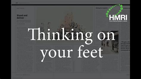 Thinking On Your Feet Youtube