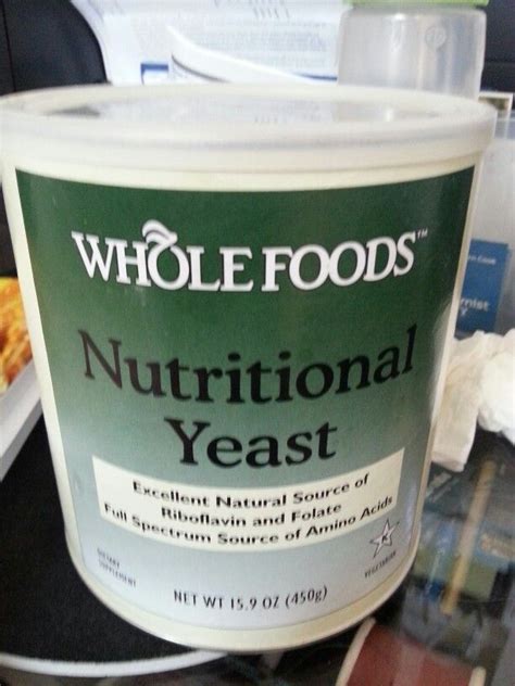 Prices and availability are subject to change without notice. Nutritional Yeast Whole Foods Market- Nutritional yeast is ...