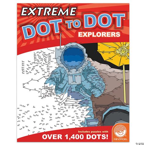 Mindware Extreme Dot To Dot Explorers Coloring Book Discontinued