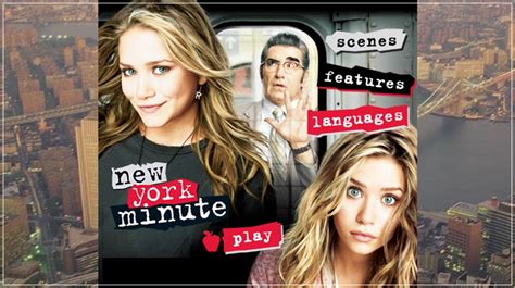 New York Minute 2004 DVD Menus