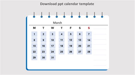 Download Ppt Calendar Template Powerpoint Presentation