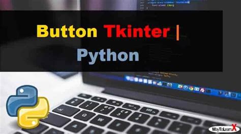 Button Tkinter Python 3 Waytolearnx
