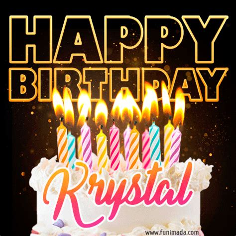 Happy Birthday Krystal S