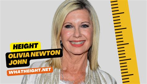 What Is Olivia Newton John Height Weight Net Worth Age Affair