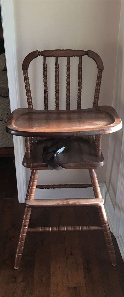 Scales for babies made of cast iron with depictions of flowers. Antique Jenny Lind wood high chair purchase as by ...