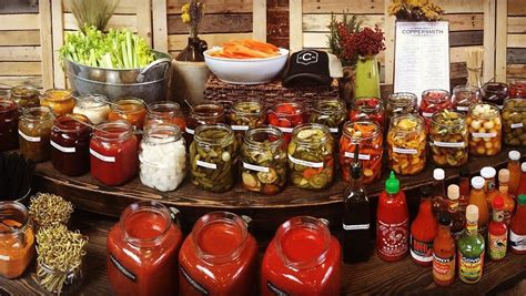 Bloody Mary Bar Condiments