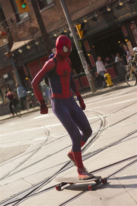 I Took A Picture Of Spider Man On His Skateboard Today Toronto