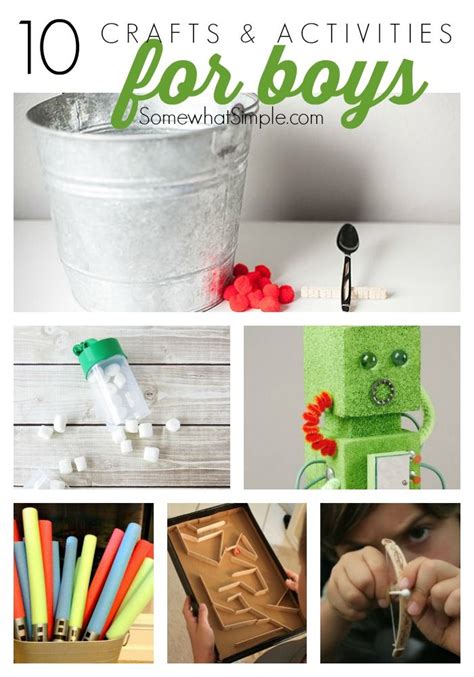 Craft Ideas For Boys 10 Handmade Activities We Love Crafts For