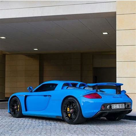 Blue Porsche Carrera Gt Porsche Carrera Gt Porsche