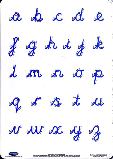 Cursive Alphabet Copy And Paste
