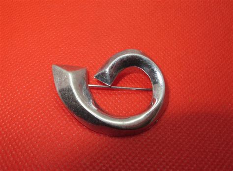 Vintage Sterling Silver Pin Signed 925 Etsy