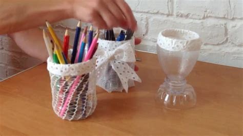 Diy Recycled Plastic Bottles Cups №1 Creative Ideas Crafts Youtube