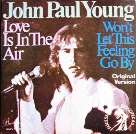 Milk and sugar vs john paul young love is in the air_universelle liebe. John Paul Young Compacto De Vinil Love Is In The Air 1977 ...
