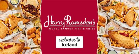 Harry Ramsdens Now Available At Iceland Starting At E G Harry