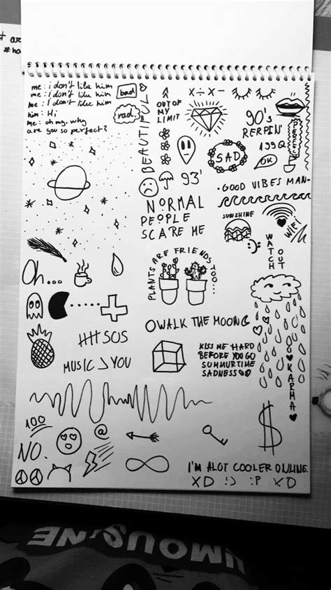 Doodles Random Doodles Notebook Doodles Doodles Doodle Drawings