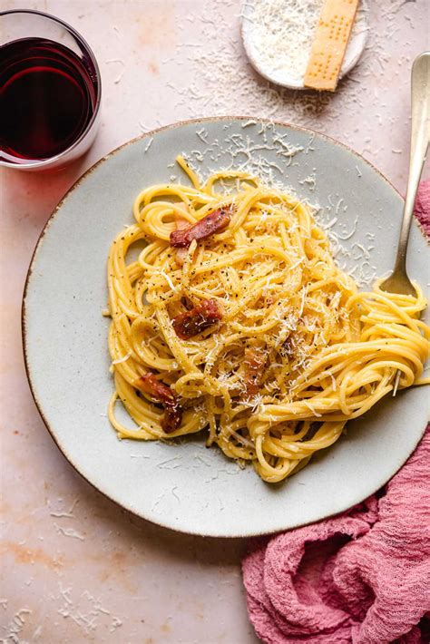 Spaghetti Alla Carbonara Authentic Recipe Inside The Rustic Kitchen