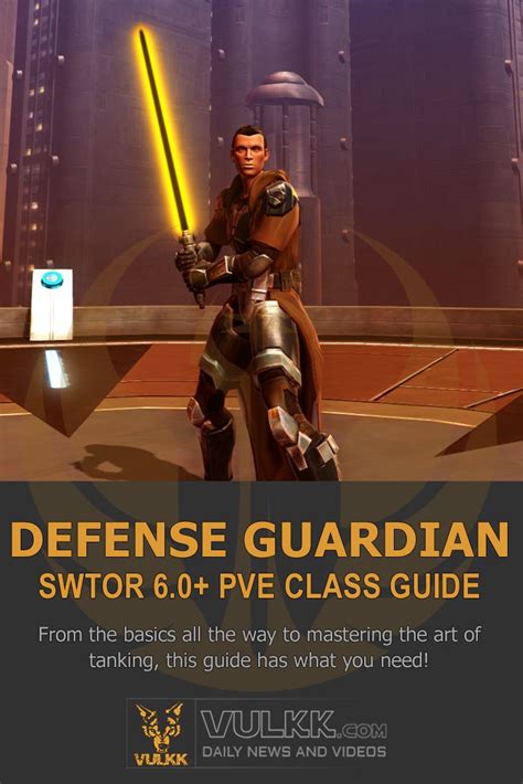 Swtor 60 Defense Guardian Tank Pve Guide By Sevrahn The Old Republic