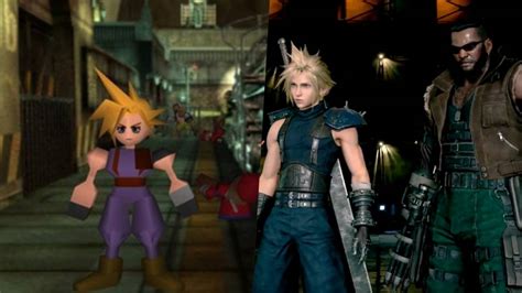 Final Fantasy Vii Comparativa Entre Los Personajes Del Original Y Del