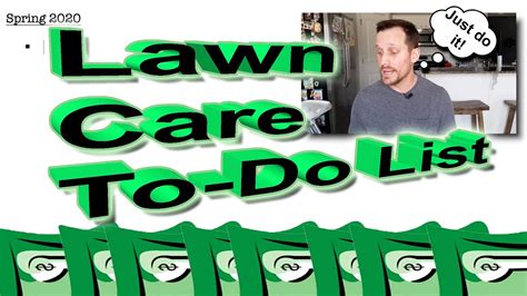 Very few tools are necessary to complete these tasks and none of the tools required use electricity or other fuel types, making them economical and. DIY Lawn Care Tips - YouTube