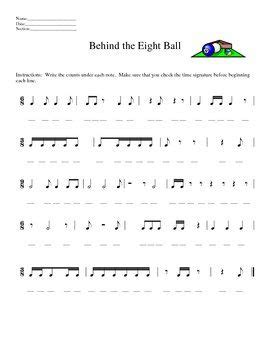 Over 50 free music theory worksheets! Beats, Note and Worksheets on Pinterest