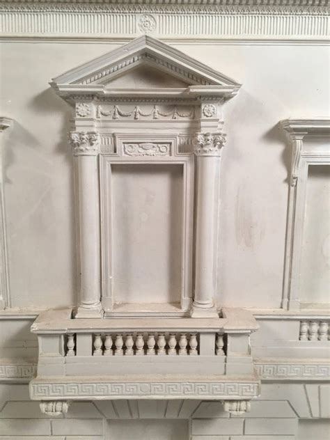 Neoclassical Plaster Architectural Facade Wall Sculpture At 1stdibs