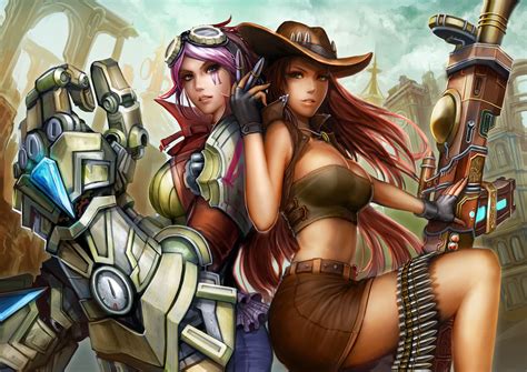 League Of Legends Caitlyn Video Games Wallpapers HD Desktop And Mobile Backgrounds