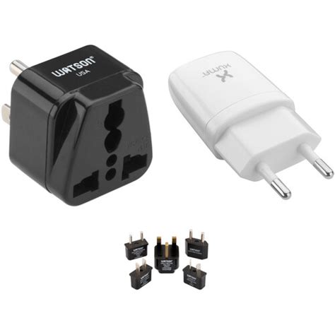 Watson 3 Prong Uk To 3 Prong Usa Power Adapter Plug Kit