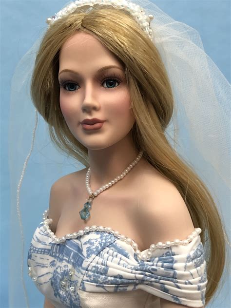 Chapel Vows” Ashton Drake Porcelain Doll Bride Dolls Porcelain Dolls