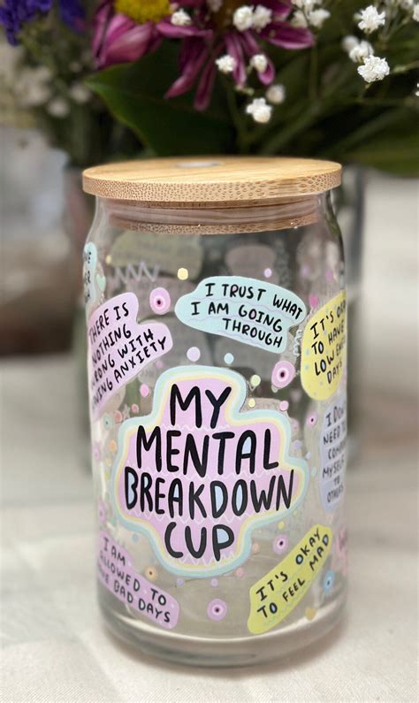 My Mental Breakdown Cupmental Health Awarenessempower Etsy