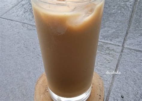 Resep Thai Iced Coffee Gafae Yen Oleh Devalesha Kitchen Cookpad