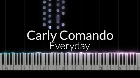 Carly Comando Everyday Piano Tutorial Youtube