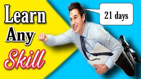 How To Learn Anything Fast Skill To Learn Anything In 21 Hours Youtube
