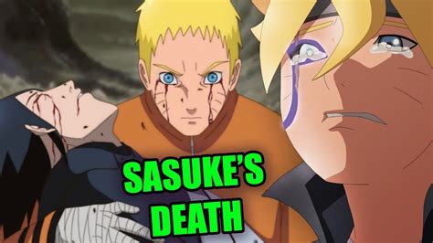Sasuke Uchiha Foreshadowed Death And How Boruto Gets His Scar On Pure Eye