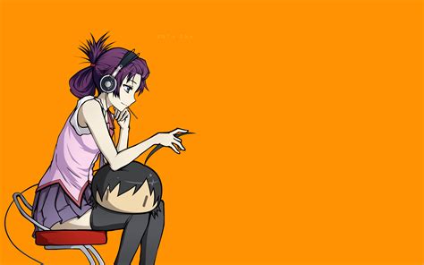 100 Wallpaper Anime Girl Purple Hair