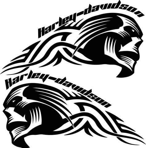 Harley Davidson Motorcycle Decals Antagonisteclothing