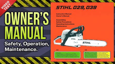 27 Stihl 029 Chainsaw Parts Diagram Wiring Database 2020