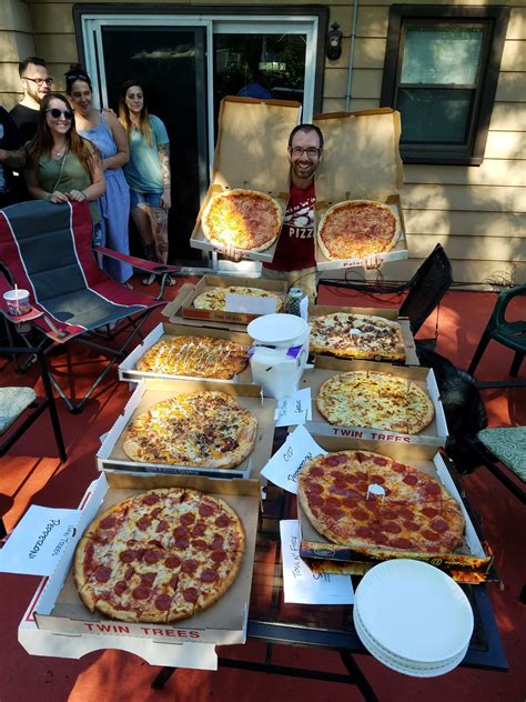 I Had A Pizza Party Today One From Each Of My Favorite Local Pizzerias