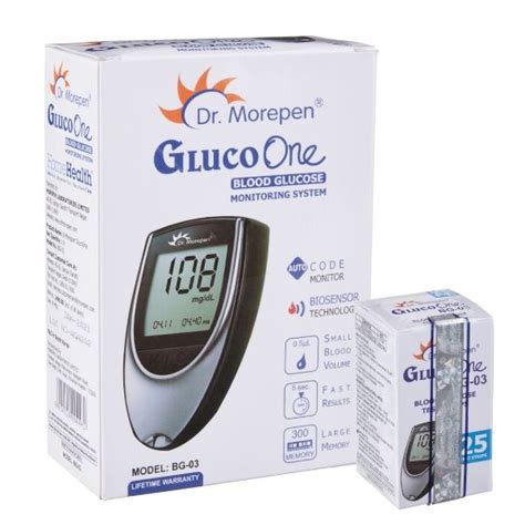 Buy Dr Morepen GlucoOne Blood Glucose Monitor BG 03 Blood Glucose