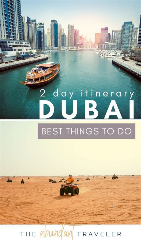 2 Days Dubai Itinerary Artofit