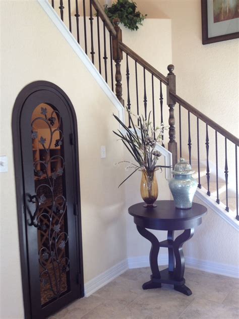 Take advantage of walls that your guests don't see, like those along the basement stairs or in storage rooms. Pin by Melina Casillas on For the Home | Wine closet, Diy ...