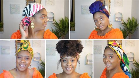 How To Quick And Easy Headwrapturban Tutorial 5 Different Styles