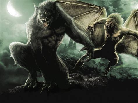 Werewolf And Vampire Werewolves And Vampires Fan Art 26478556 Fanpop