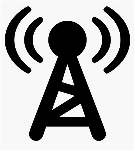 Communication Tower Wireless Communications Tower Icon Hd Png