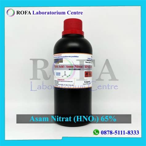 Jual Asam Nitrat Nitrit Acid HNO3 65 500 ML Min Order 1 Shopee