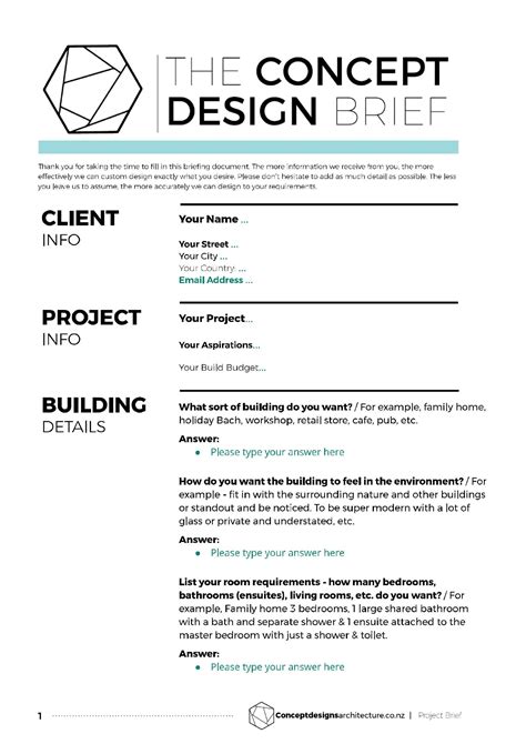 How To Write A Design Brief With Examples Vrogue