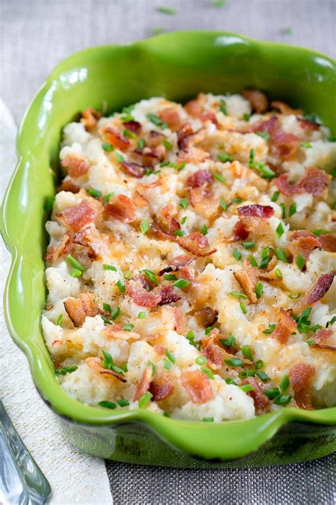 Loaded Cauliflower Bake Delicious Meets Healthy